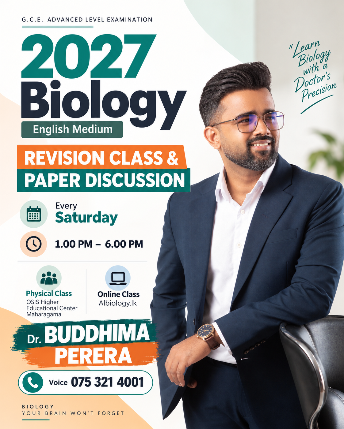 2027 AL Revision Class and Paper Discussion